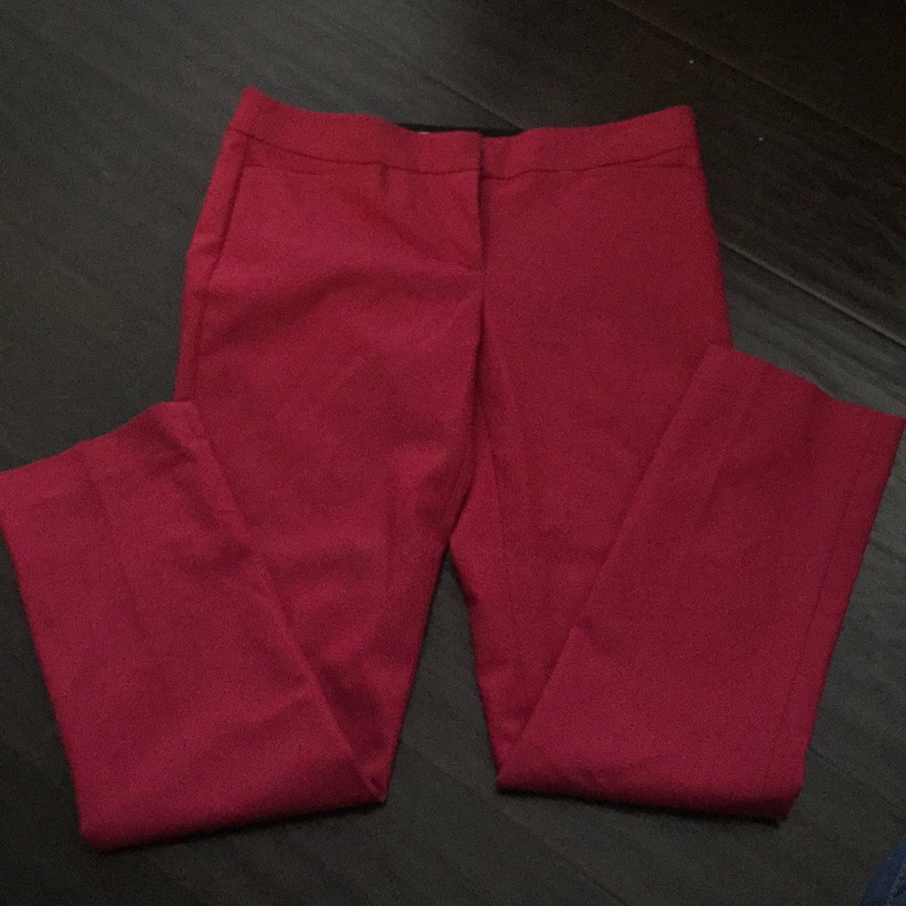 Ann taylor loft pink career pant